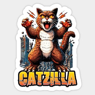 Catzilla S01 D09 Sticker